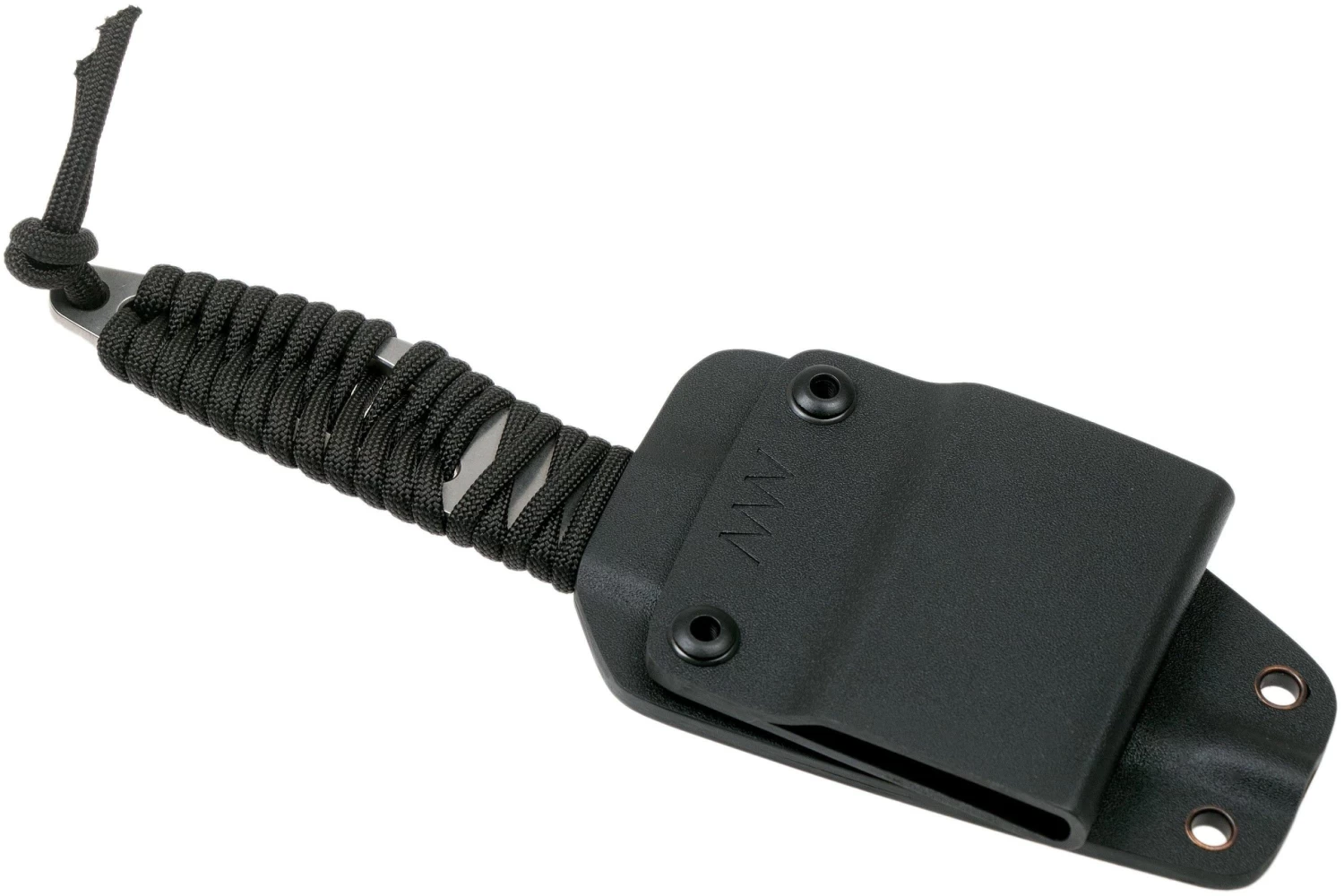 ANV P100 Sleipner, Black Paracord P100-002, Black Kydex Sheath, Couteau De Cou 7 ANV P100 Sleipner, Black Paracord P100-002, Black Kydex Sheath, Couteau De Cou – Image 7