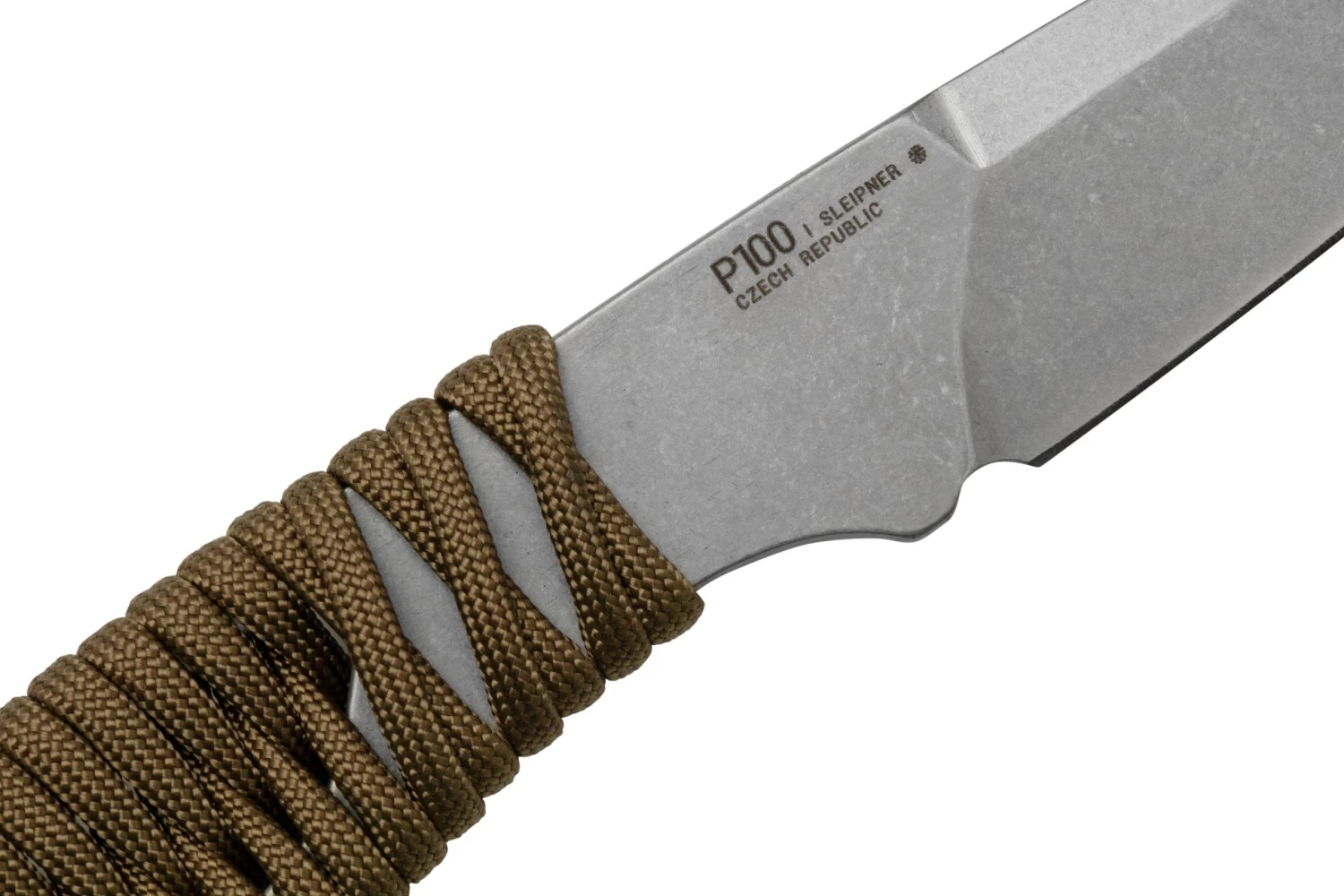 ANV Knives P100 Sleipner, Coyote Paracord, P100-005, Black Kydex Sheath, Couteau De Cou 5 ANV Knives P100 Sleipner, Coyote Paracord, P100-005, Black Kydex Sheath, Couteau De Cou – Image 5