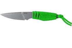ANV P100 Sleipner, Neon Green Paracord, ANVP100-009, Black Kydex Sheath, Couteau De Cou