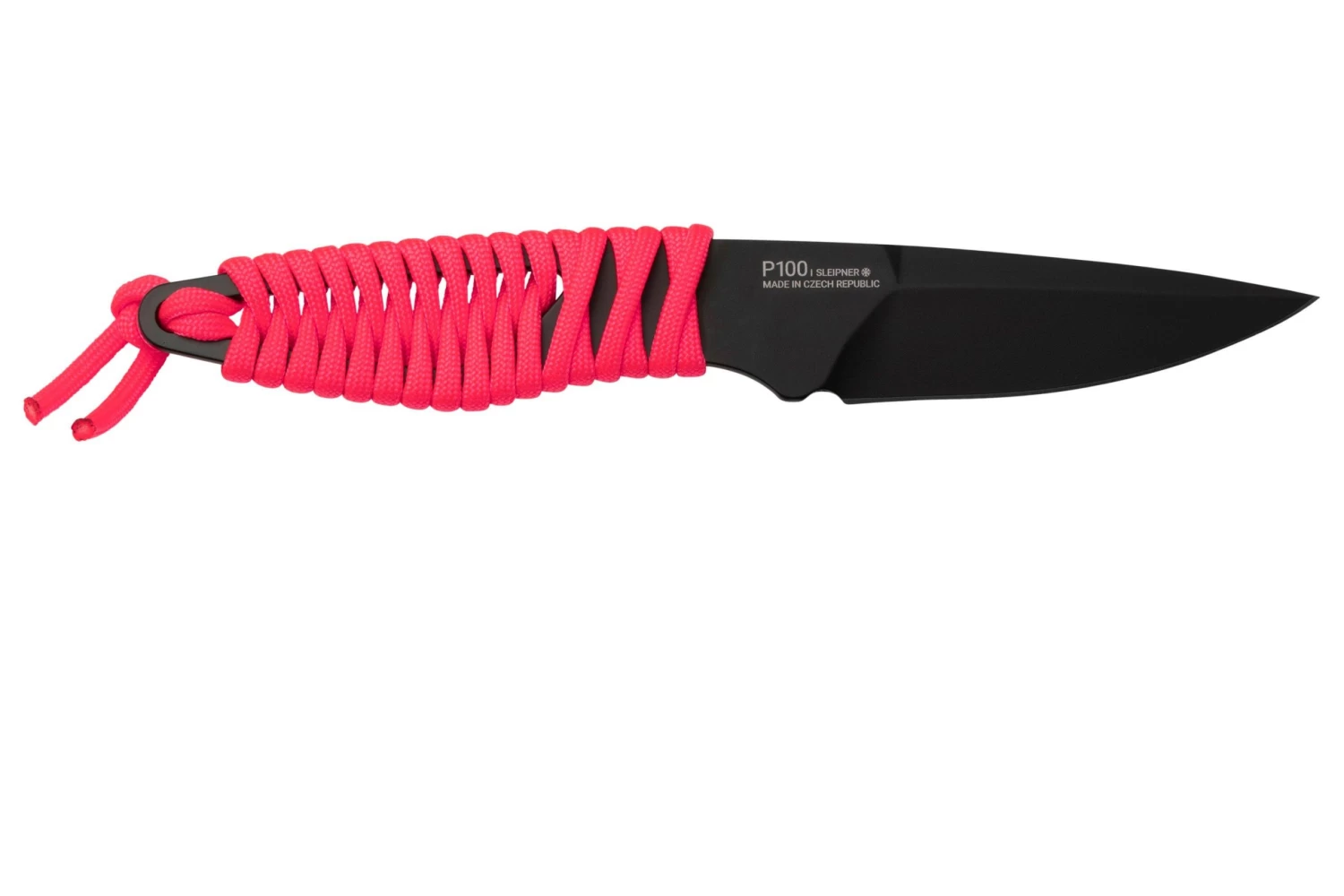 ANV Knives P100 Sleipner Cerakote, Pink Paracord, P100-044, Black Kydex Sheath, Couteau De Cou 2 ANV Knives P100 Sleipner Cerakote, Pink Paracord, P100-044, Black Kydex Sheath, Couteau De Cou – Image 2
