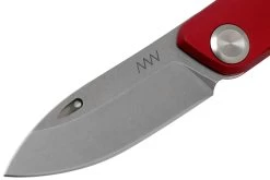 ANV Z050 N690, Red Handle, Z050-002, Slipjoint Couteau De Poche -Couteaux Promotion Boutique ANVZ050 002 03 anv knives