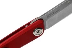 ANV Z050 N690, Red Handle, Z050-002, Slipjoint Couteau De Poche -Couteaux Promotion Boutique ANVZ050 002 06 anv knives