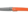 Amare Knives Pocket Peak Fixed, Stonewash Orange G10, Couteau à Lame Fixe