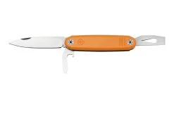 ASK Knives American Service Knife, The Jefferson, Orange, Couteau De Poche Multi-Tool