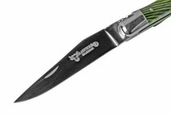 Laguiole En Aubrac Green Samba L0210SAVIFSJ1 Bois De Samba, Poli, Couteau De Poche Laguiole, 10 Cm -Couteaux Promotion Boutique AUL0210SAVIFSJ1 03 laguioleaubrac