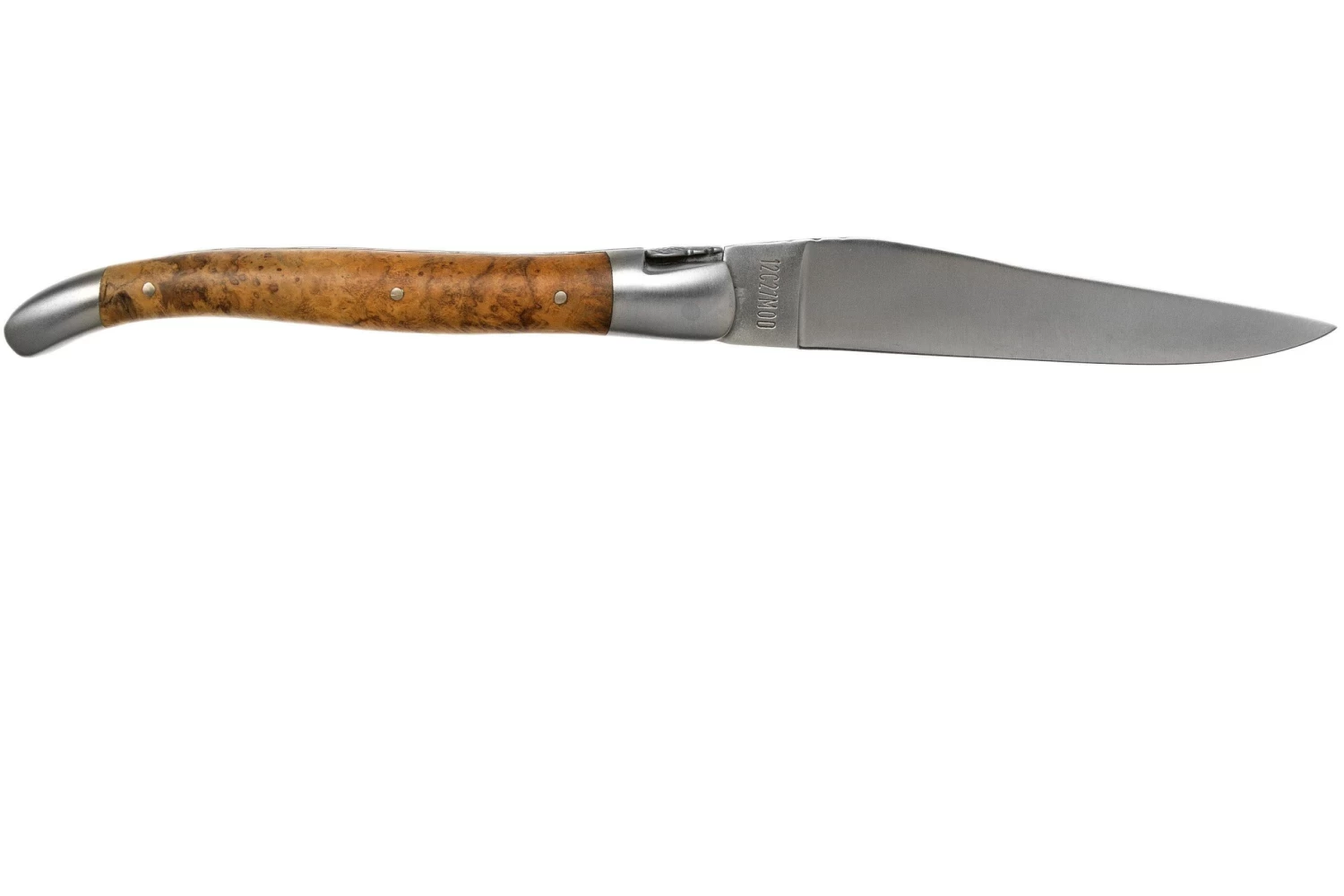 Laguiole En Aubrac 12cm Teck Guillochage Manuel L0212LKH/FSB1, Couteau Laguiole 2 Laguiole En Aubrac 12cm Teck Guillochage Manuel L0212LKH/FSB1, Couteau Laguiole – Image 2