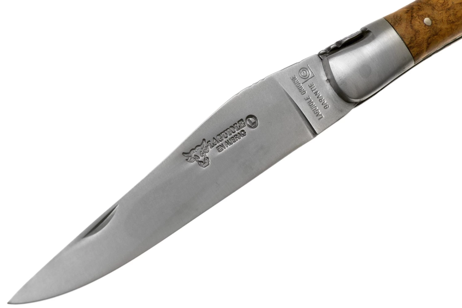 Laguiole En Aubrac 12cm Teck Guillochage Manuel L0212LKH/FSB1, Couteau Laguiole 3 Laguiole En Aubrac 12cm Teck Guillochage Manuel L0212LKH/FSB1, Couteau Laguiole – Image 3