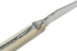 Laguiole En Aubrac Le Perlé 12 Cm L0512OS6J3 Full Handle Os Blanc -Couteaux Promotion Boutique AUL0512OS6J3 06 laguioleaubrac