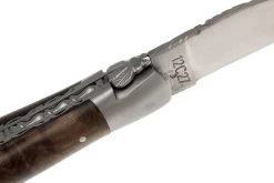 Laguiole En Aubrac 12cm Doubles Platines, Loupe De Noyer, L0712LYI-FSB1 -Couteaux Promotion Boutique AUL0712LYI FSB1 04 laguiole en aubrac aul0712lyi fsb1 04