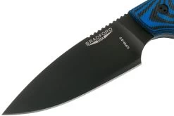 Bradford Guardian 4, 3D Black-Blue G10 Guardian 4 CPM 3V, Full Flat Black DLC 4FH-113B-3V -Couteaux Promotion Boutique BDK 4FH 113B 3V 03 bradford knives