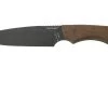 Bradford Knives Guardian 5, 5S-104N-3V, 3D Natural Micarta, CPM-3V, Sabre Grind, Nimbus Blackwashed Finish, Couteau Fixe