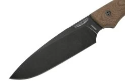 Bradford Knives Guardian 5, 5S-104N-3V, 3D Natural Micarta, CPM-3V, Sabre Grind, Nimbus Blackwashed Finish, Couteau Fixe -Couteaux Promotion Boutique BDK 5S 104N 3V 03 bradford