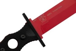 Benchmade SOCP Red 185T Trainer, Couteau Fixe, Greg Thompson Design 10 Benchmade SOCP Red 185T Trainer, Couteau Fixe, Greg Thompson Design -Couteaux Promotion Boutique BE185T 05 benchmade