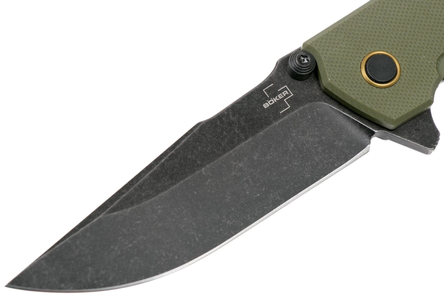 Böker Plus Kihon Assisted OD Green 01BO164 Couteau De Poche, Lucas Burnley Design 3 Böker Plus Kihon Assisted OD Green 01BO164 Couteau De Poche, Lucas Burnley Design – Image 3