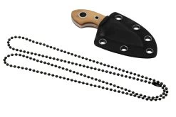 Böker Plus Gnome, D2 02BO322 Olive Wood, Couteau De Cou -Couteaux Promotion Boutique BO02BO322 06 boker