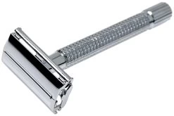 Böker Safety Razor Butterfly L Chrome 04BO217 Rasoir Classique, Chromé