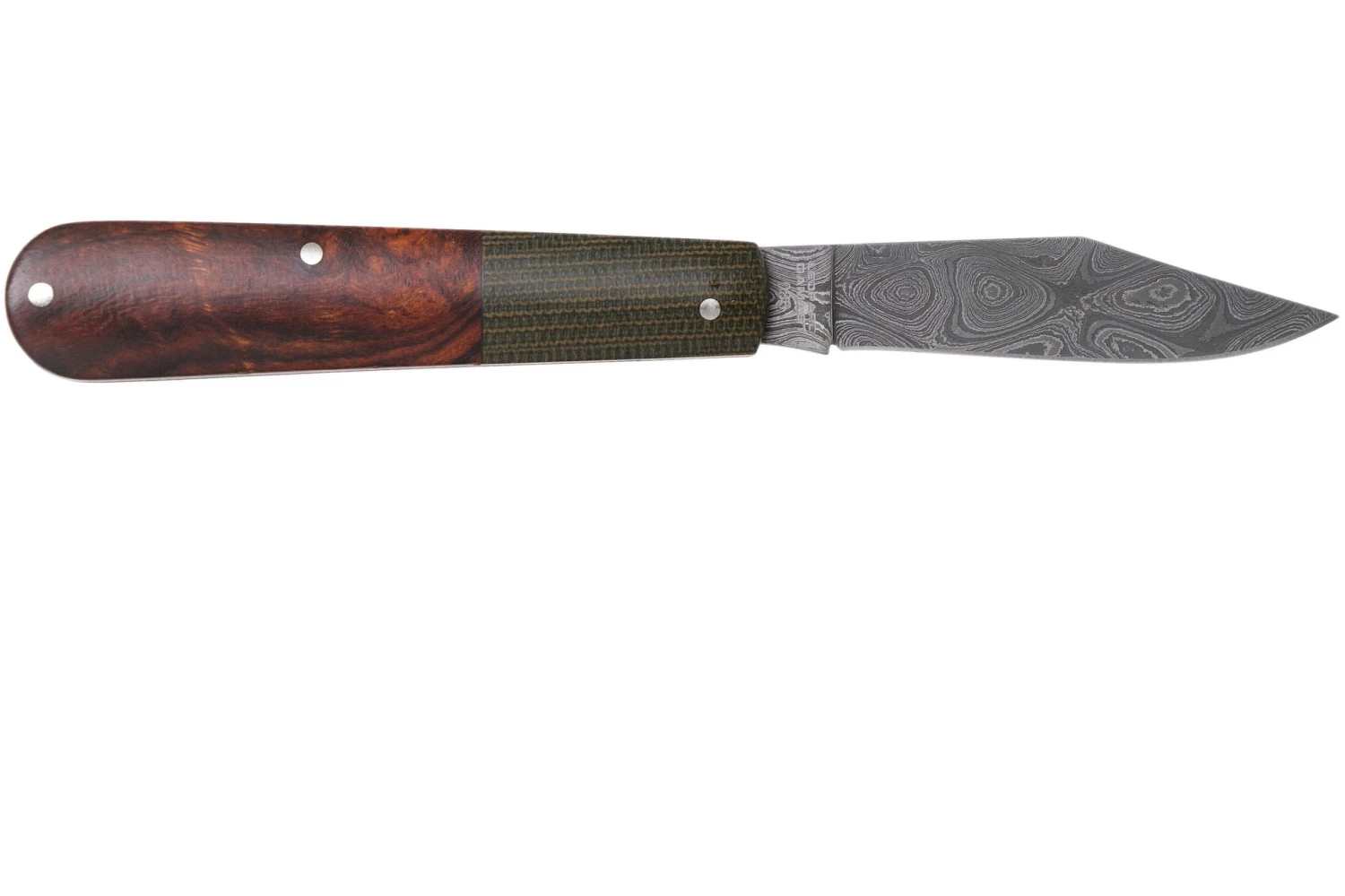 Böker Barlow Integral Desert Ironwood Leopard-Damast 100501DAM Couteau De Poche 2 Böker Barlow Integral Desert Ironwood Leopard-Damast 100501DAM Couteau De Poche – Image 2