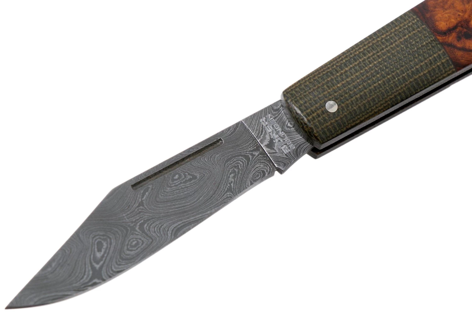 Böker Barlow Integral Desert Ironwood Leopard-Damast 100501DAM Couteau De Poche 3 Böker Barlow Integral Desert Ironwood Leopard-Damast 100501DAM Couteau De Poche – Image 3