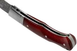 Böker Boxer 111025DAM Damascus, Micarta Couteau De Gentleman, Raphael Durand Design -Couteaux Promotion Boutique BO111025DAM 05 boker