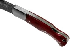 Böker Boxer 111025DAM Damascus, Micarta Couteau De Gentleman, Raphael Durand Design -Couteaux Promotion Boutique BO111025DAM 07 boker