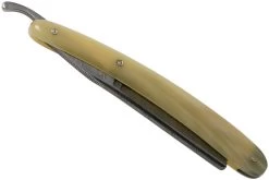 Böker Manufaktur Damascus Horn Rasoir Coupe-choux 140623DAM 12 Böker Manufaktur Damascus Horn Rasoir Coupe-choux 140623DAM -Couteaux Promotion Boutique BO140623DAM 06 boker