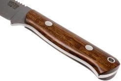 Bark River Bravo Necker II CPM 154CM, Desert Ironwood, Brown Sheath -Couteaux Promotion Boutique BRK07 002DIW2 04 bark river brk07 002diw2 04