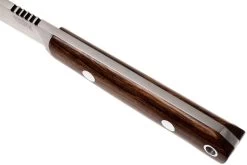 Bark River Bravo Necker II CPM 154CM, Desert Ironwood, Brown Sheath -Couteaux Promotion Boutique BRK07 002DIW2 05 bark river brk07 002diw2 05