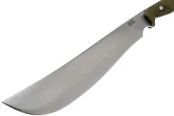 Bark River Bravo Machete CPM 1V Green Canvas Micarta Machette -Couteaux Promotion Boutique BRK07 371GNC 03 bark river