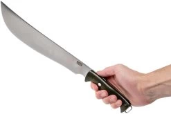 Bark River Bravo Machete CPM 1V Green Canvas Micarta Machette -Couteaux Promotion Boutique BRK07 371GNC 06 bark river