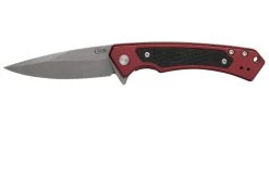 Case The Marilla, Red Anodized Aluminum, S35VN, Black G10 Inlay, 25881 Couteau De Poche