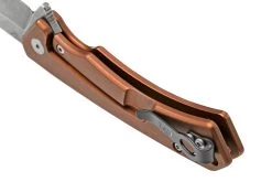 Case The Marilla, S35VN, Brown Anodized Aluminum, Black G-10 Inlay, 25885 Couteau De Poche -Couteaux Promotion Boutique CE25885 04 case