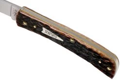 Case Sod Buster Jr Brown Bone, Peach Seed Jig, 42653, 6137 SS Couteau De Poche -Couteaux Promotion Boutique CE42653 06 case