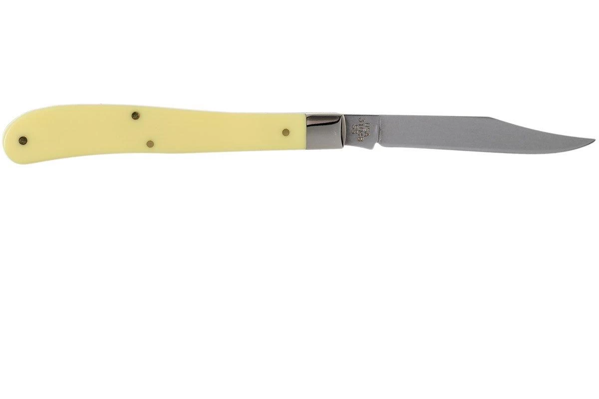 Case Slimline Trapper Yellow Synthetic, 80031, 31048 SS Couteau De Poche 2 Case Slimline Trapper Yellow Synthetic, 80031, 31048 SS Couteau De Poche – Image 2
