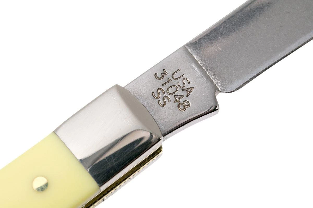 Case Slimline Trapper Yellow Synthetic, 80031, 31048 SS Couteau De Poche 8 Case Slimline Trapper Yellow Synthetic, 80031, 31048 SS Couteau De Poche – Image 8