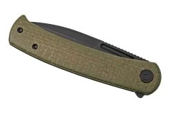 Civivi Cetos C21025B-3 Green Micarta Coarse, Couteau De Poche -Couteaux Promotion Boutique CIC21025B 3 06 civivi