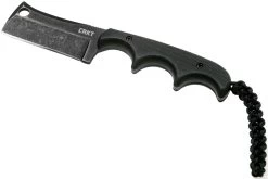 CRKT Minimalist Cleaver Blackout 2383K Couteau De Cou, Alan Folts Design -Couteaux Promotion Boutique CK 2383K 03 crkt