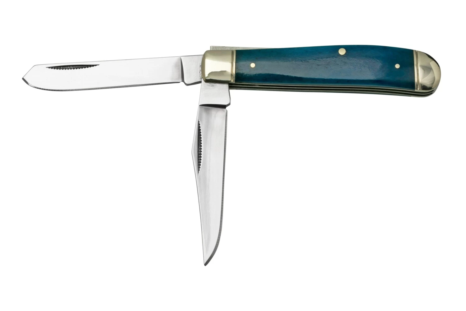 Cold Steel Mini Trapper FL-MTRPR-B Blue Bone, Couteau De Poche 1 Cold Steel Mini Trapper FL-MTRPR-B Blue Bone, Couteau De Poche