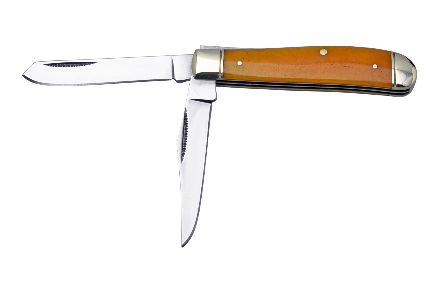 Cold Steel Mini Trapper FL-MTRPR-Y Yellow Bone, Couteau De Poche 1 Cold Steel Mini Trapper FL-MTRPR-Y Yellow Bone, Couteau De Poche