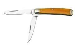 Cold Steel Trapper FL-TRPR-Y, Yellow Bone, Couteau De Poche
