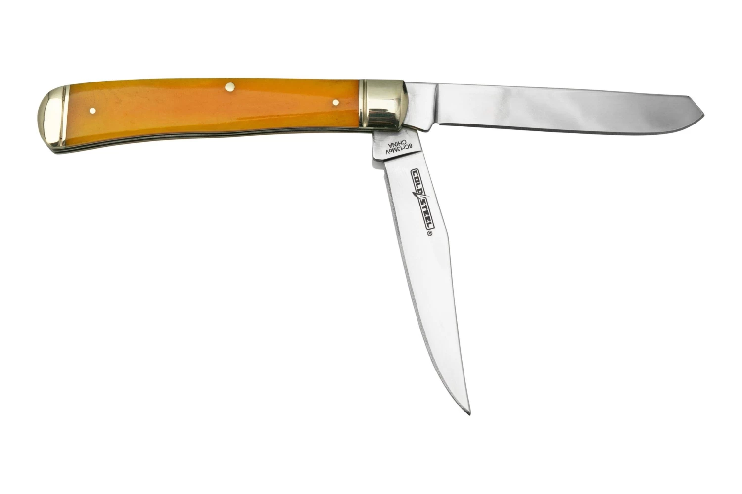 Cold Steel Trapper FL-TRPR-Y, Yellow Bone, Couteau De Poche 2 Cold Steel Trapper FL-TRPR-Y, Yellow Bone, Couteau De Poche – Image 2