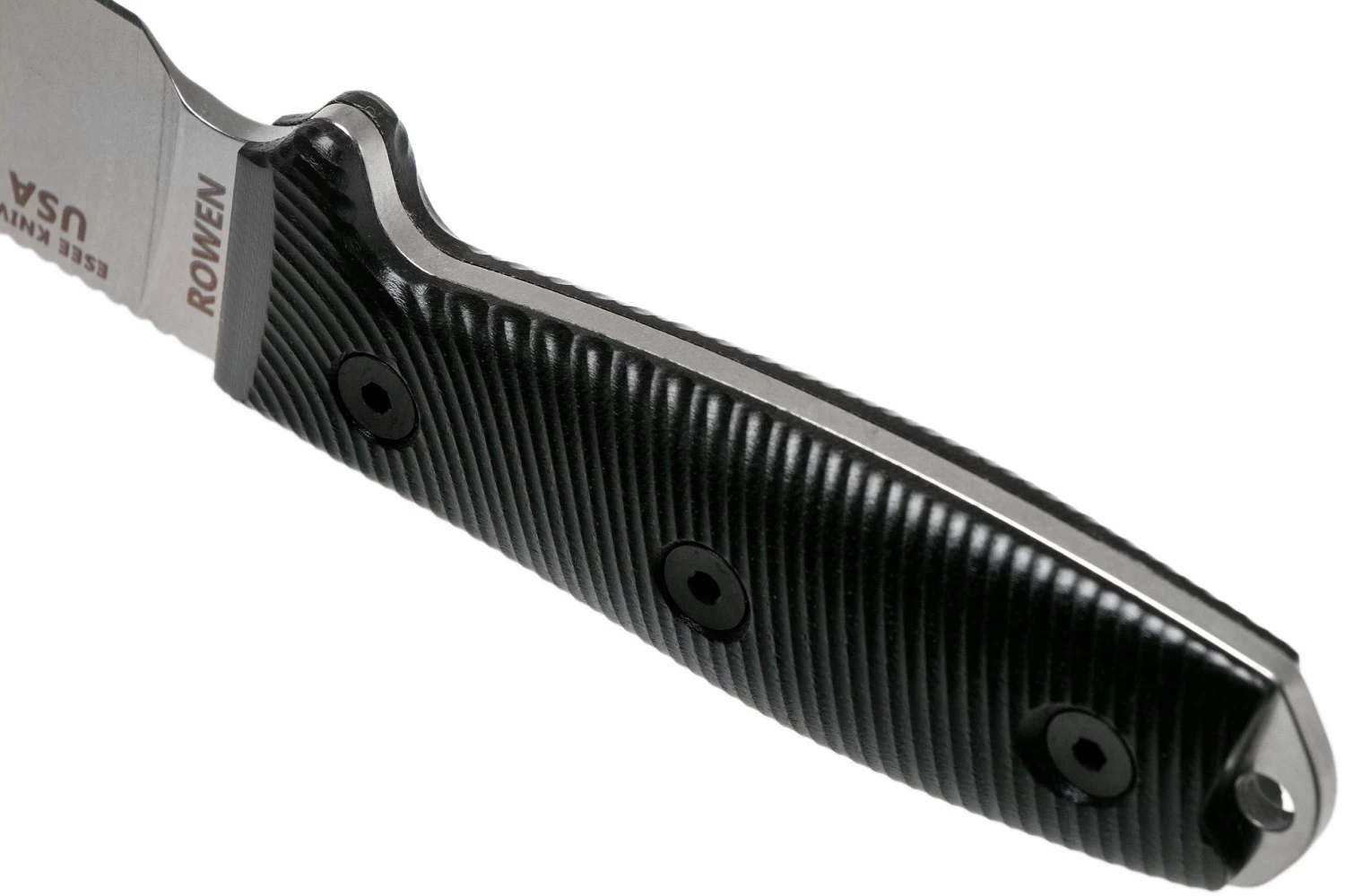 ESEE Model 3 S35VN 3D Black G10 Couteau De Survie 3PM35V-001 étui Noir + Clip De Poche 4 ESEE Model 3 S35VN 3D Black G10 Couteau De Survie 3PM35V-001 étui Noir + Clip De Poche – Image 4