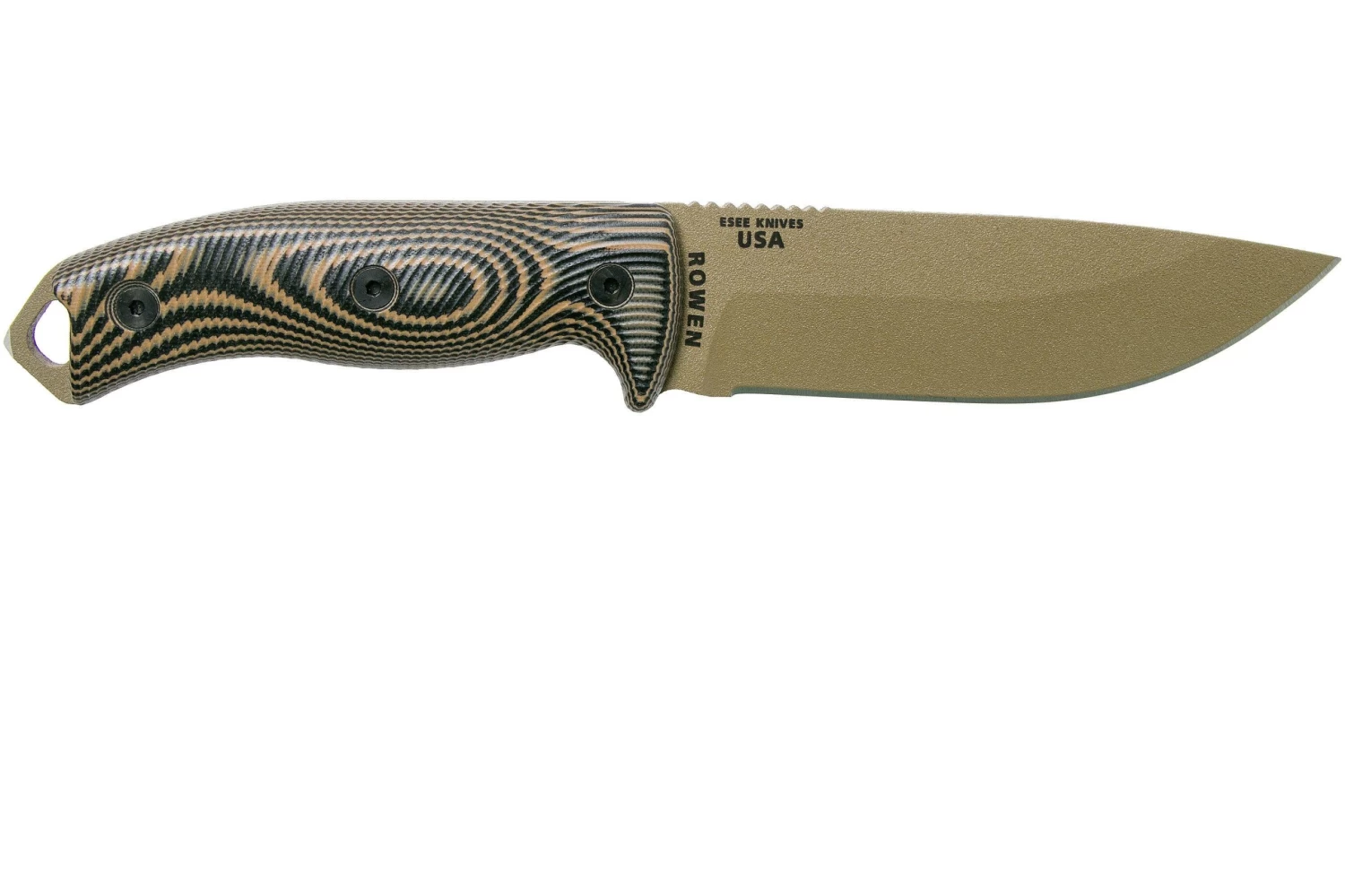 ESEE Model 5 Dark Earth Blade 3D Coyote-Black G10 Couteau De Survie 5PDE-005 étui Kydex + Clip Plat 2 ESEE Model 5 Dark Earth Blade 3D Coyote-Black G10 Couteau De Survie 5PDE-005 étui Kydex + Clip Plat – Image 2