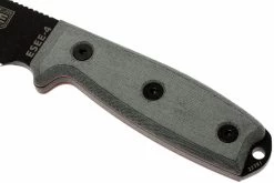ESEE Model 4 Black Blade, Grey Handle 4P-KO Couteau De Survie Sans étui -Couteaux Promotion Boutique EE ESEE 4P KO 03 esee knives model 4 ee esee 4p ko d3