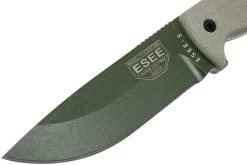 ESEE Model 5 OD Blade, Desert Tan Handle 5P-OD Avec étui Kydex + Clip Ceinture -Couteaux Promotion Boutique EE ESEE 5P OD 03 esee knives v2018