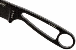 ESEE Izula Black IZULA-B Couteau De Cou Avec étui Noir + Clip Ceinture -Couteaux Promotion Boutique EE IZULA B 05 esee knives izula black ee izula b d3