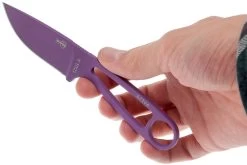 ESEE Izula Purple IZULA-PURP Couteau De Cou Avec étui Blanc + Clip Ceinture -Couteaux Promotion Boutique EE IZULA PURP 03 esee knives ee izula purp 03
