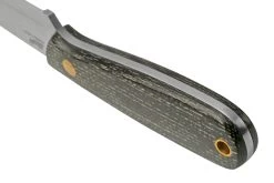 BRISA Necker 70 Bison Micarta, étui En Cuir -Couteaux Promotion Boutique ENZ 002 04 brisa