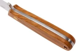 Brisa Necker 70 Flat - Olive - étui En Cuir - 9813 -Couteaux Promotion Boutique ENZ 9813 04 enzo enz 9813 04