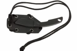 Extrema Ratio N.K.1 Couteau De Cou - Black -Couteaux Promotion Boutique ER123NK1BL 06 extrema ratio neck knife er123nk1bl d6