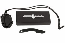 Extrema Ratio N.K.1 Couteau De Cou - Black -Couteaux Promotion Boutique ER123NK1BL 08 extrema ratio neck knife er123nk1bl d8